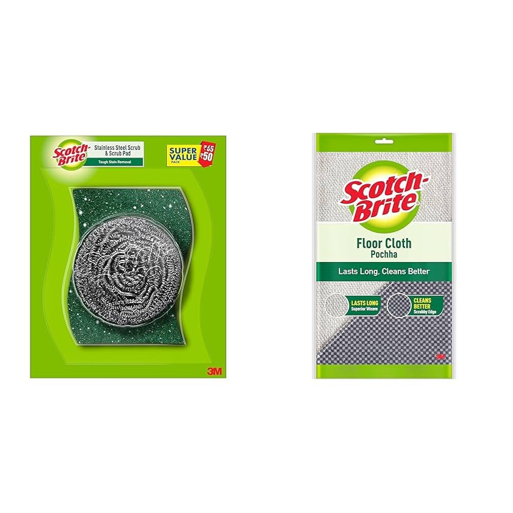 Scotch Brite Stainless Steel Scrub 15G