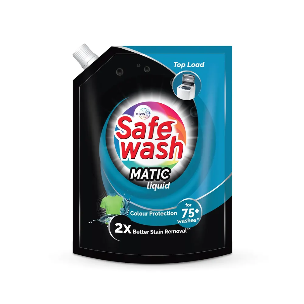 Wipro Top Load Safe Wash Matic Liquid Colour Protection For 75+ Washes 2L