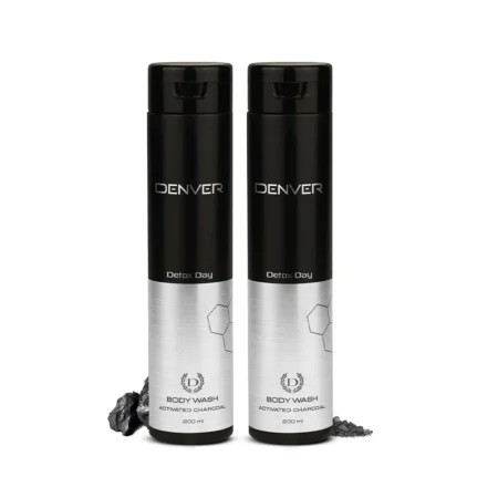 Dever Detox Day Body Wash Activated Charcoal 200Ml + 200Ml