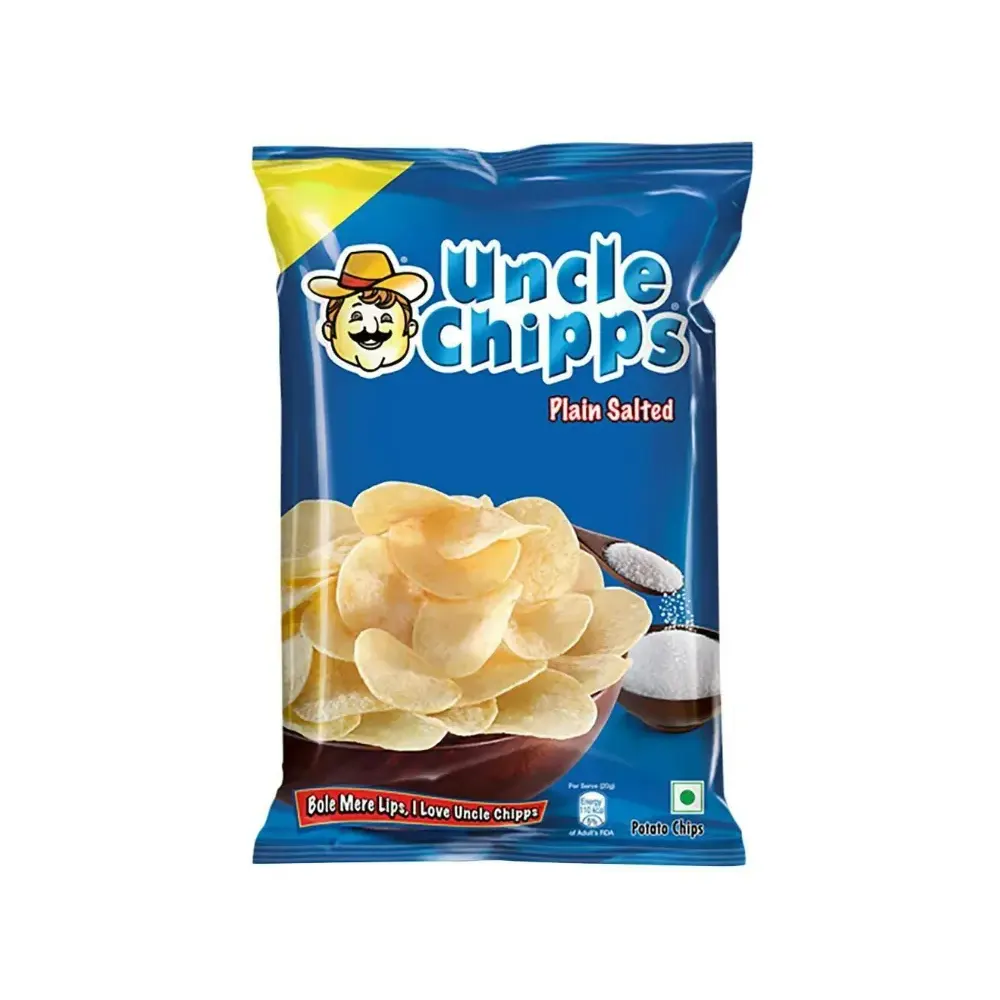Lay'S Uncle Chipps Plain Salted 80G
