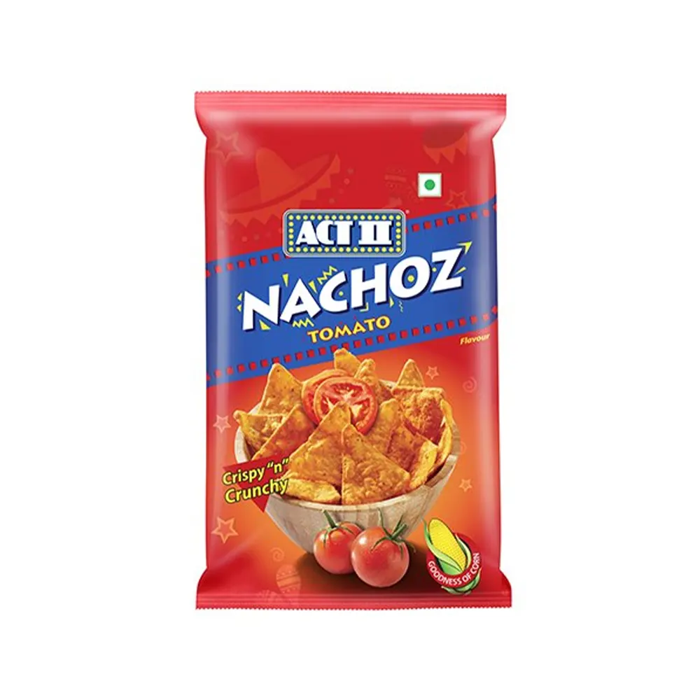Act Ii Nachoz Tomato Crispy N Crunchy 130G