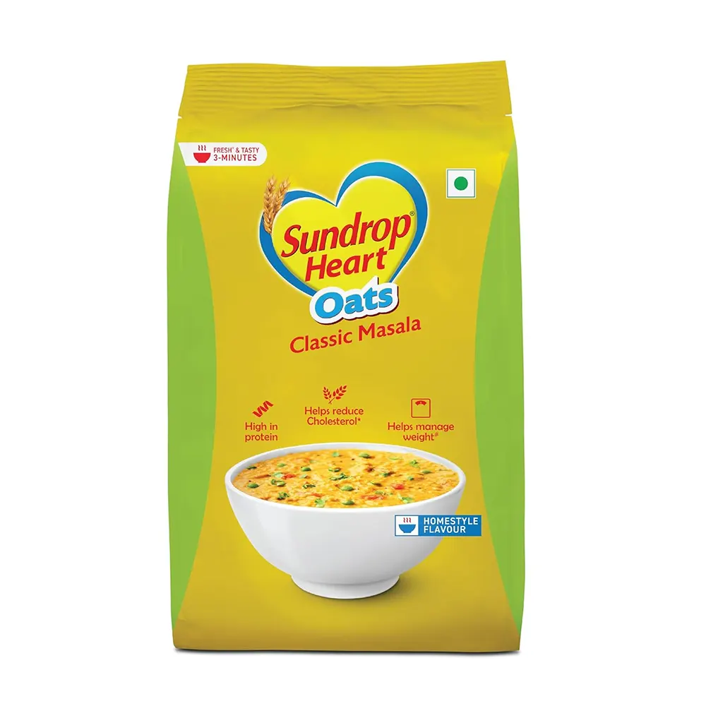 Sundrop Heart Oats Classic Masala Homestyle Flavour 500G