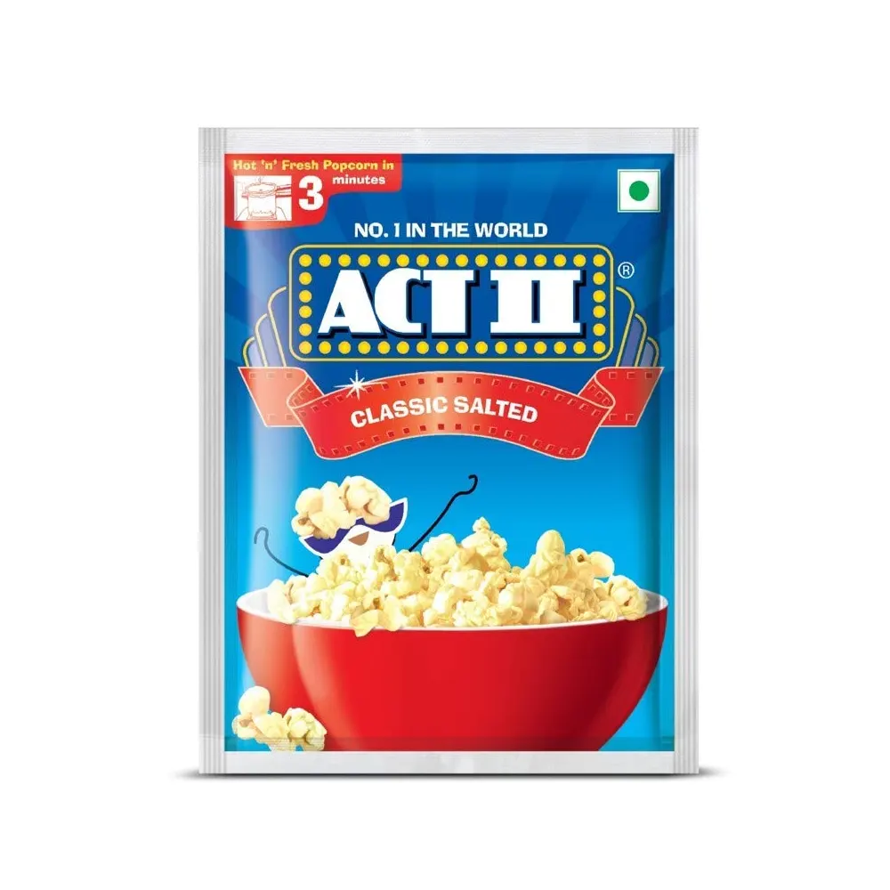 Act Ii Classic Salted 60G+12G