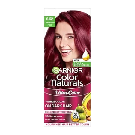 Garnier Ultra Natural Color 6.62 Caranberry Red 55Ml+50G
