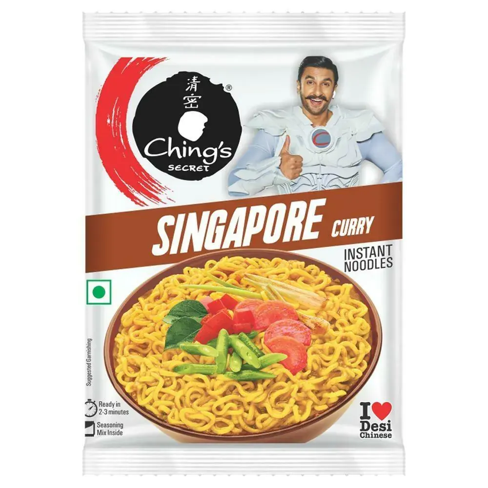 Chings Secret Singapore Curry Instant Noodles 60G