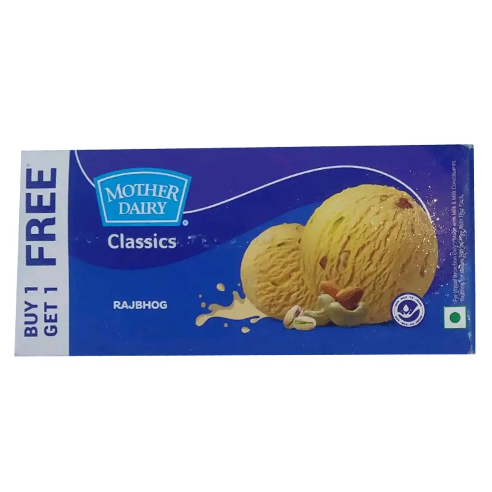 Mother Dairy Classics Rajbhog Buy 1 Get 1 700Ml