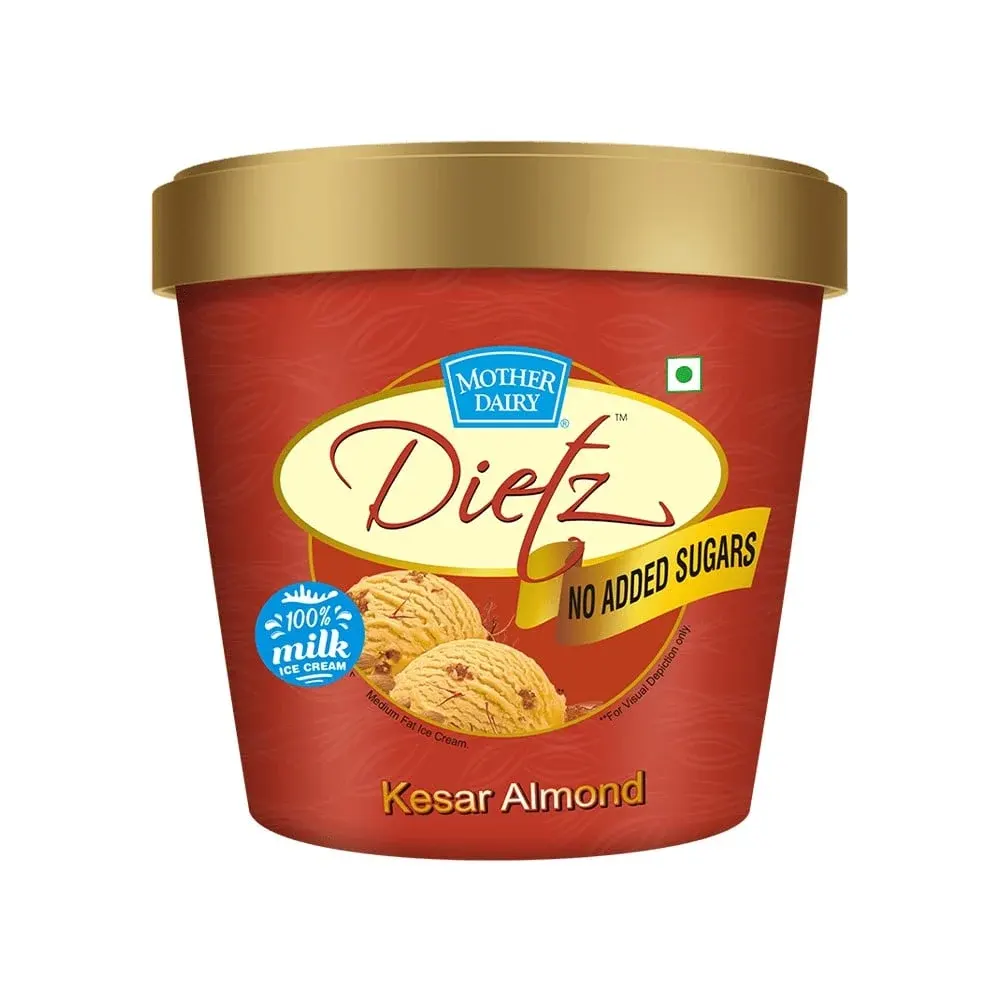 Mother Dairy Dietz Kesar Almond 500Ml