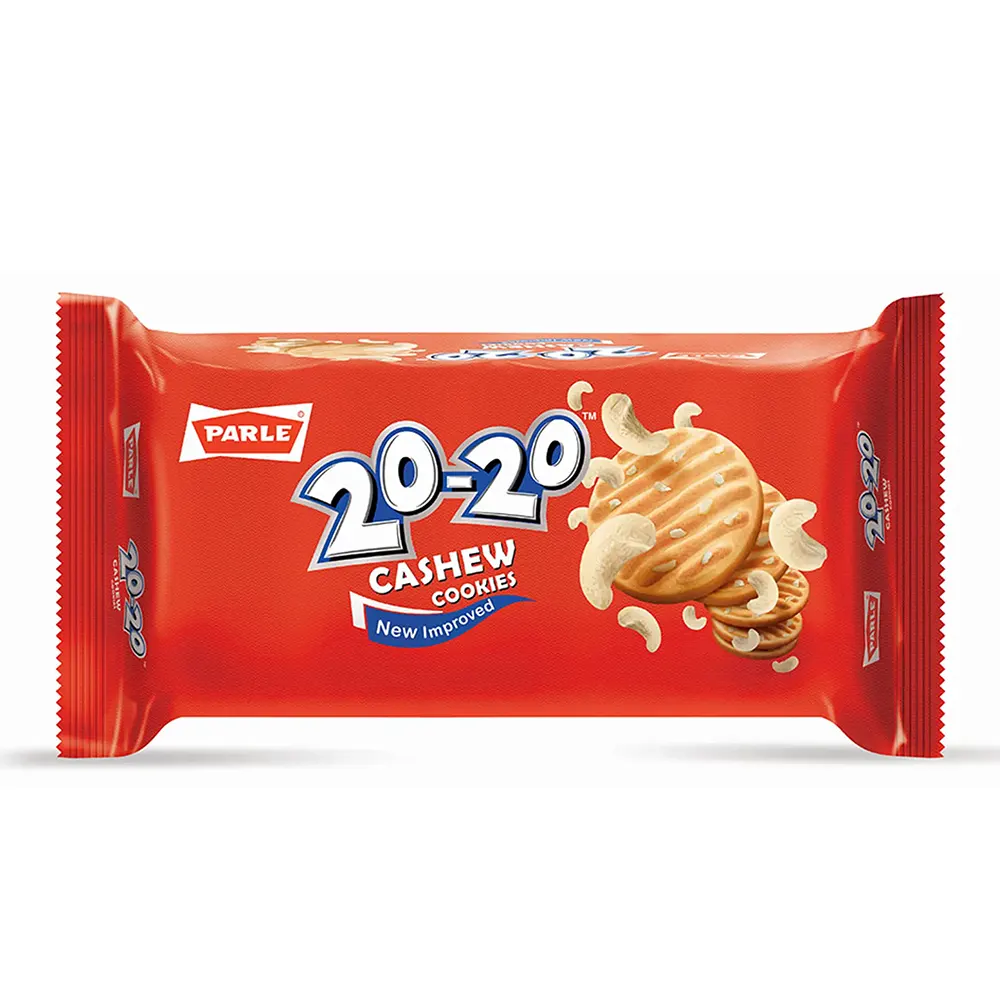 Parle 20-20 Cashew Cookies 200G
