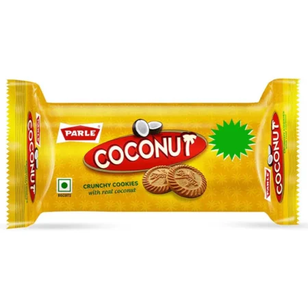 Parle Coconut Premium Biite Crunchy Cookies With Real Coconut 67.2G
