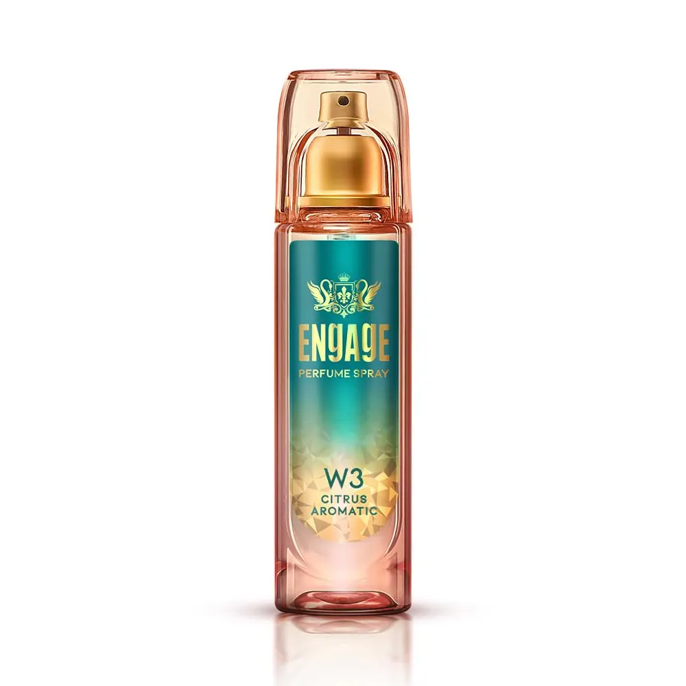 Itc Engage W3 Citrus Aromatic Perfume Spray 120Ml