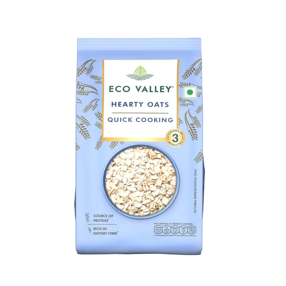 Wekifield Eco Valley Heart Oats Quick Cooking 400G