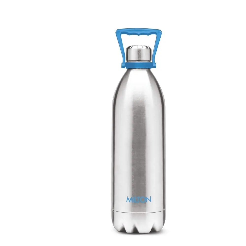 Milton Duo With Handle 2000 Thermosteel Vacuum Insulated Bottle Hot Cold 24H 1.8L
