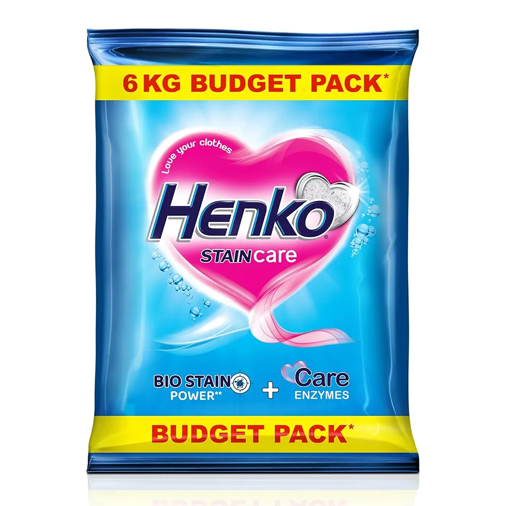 Jyothy Labs Henko Stain Care Bio Stain Powder Care Enzyme 6Kg