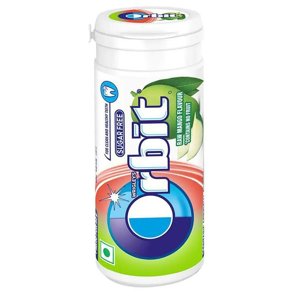 Wrigley'S Orbit Sugar Free Raw Mango Flavour Chewing Gum 19.8