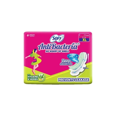 Sofy Anti Bacteria 99.9% Keeps Skin Dry &Amp; Hygienic 6 Layers Deep Absorption  Slim Xl 290Mm 7Pads