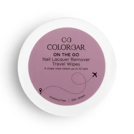 Colorbar Made For Magic On The Go Nail Lacquer Remover Travel Wipes Rainbow Pack Of 30N