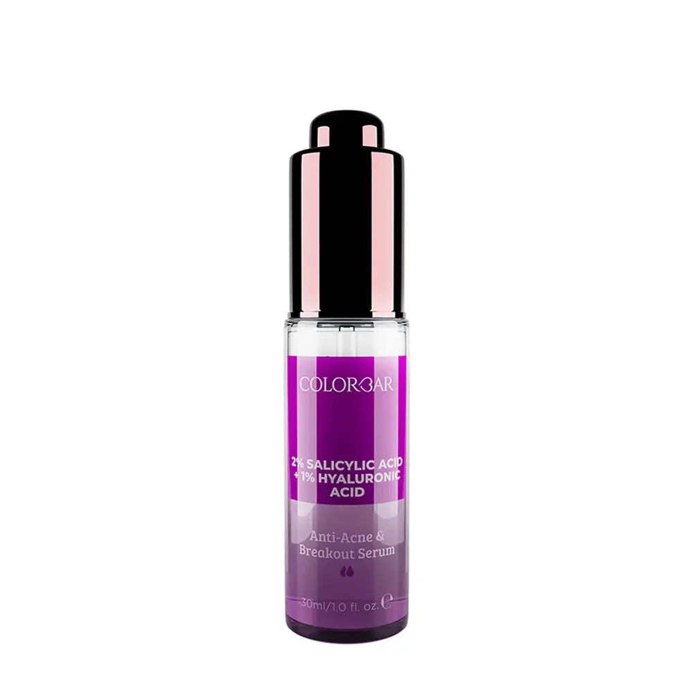 Colorbar Made For Magic 2% Salicylic Acid + 1% Hyaluronic Acid Anti  Acne &Amp; Breakout Sxerum Serx001 30Ml