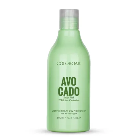 Colorbar Avocada Body Milk With Sun Protection Lightweight All Day Moisturzer For All Skin Types 300Ml