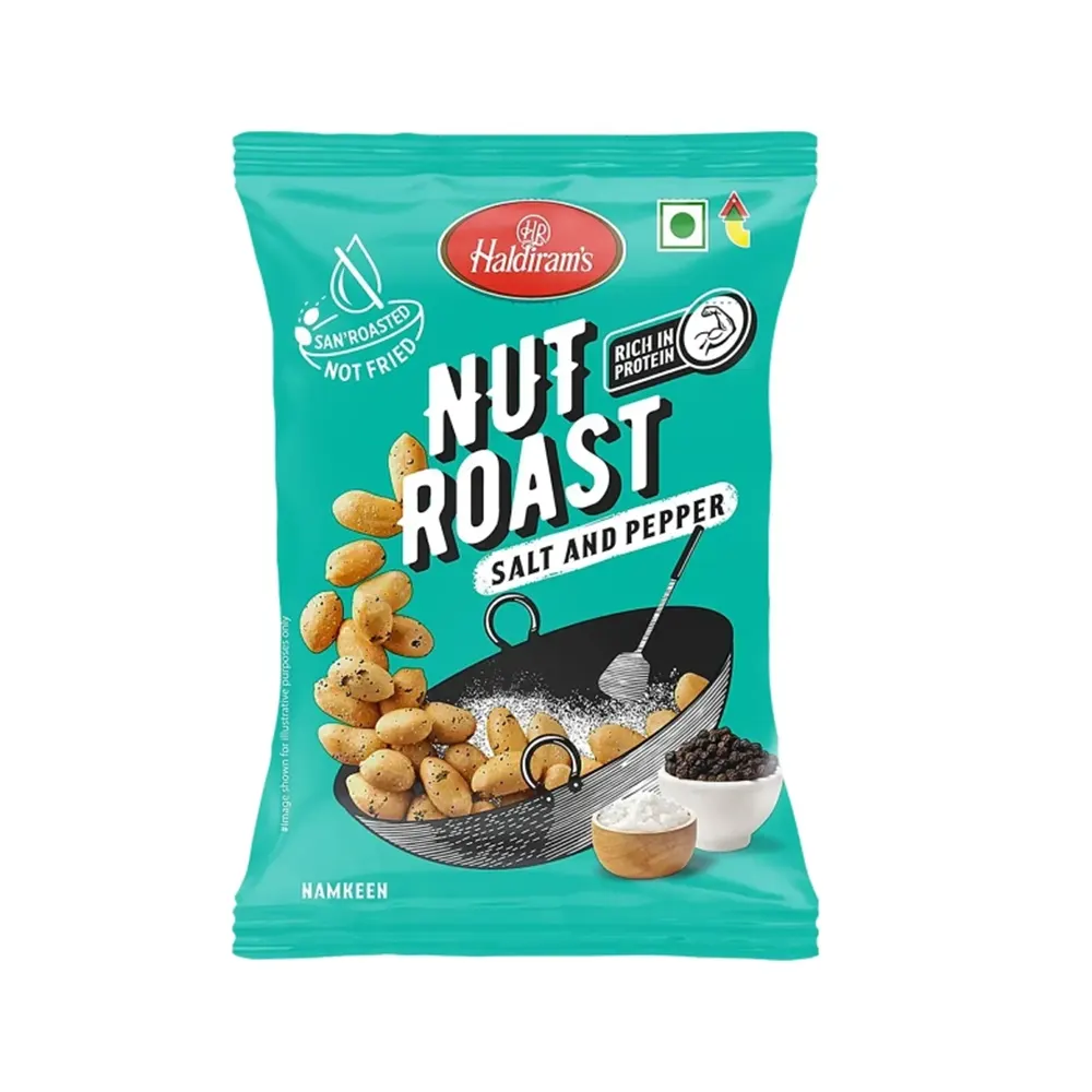 Haldirams Nut Roasted Salt And Pepper Namkeen140G