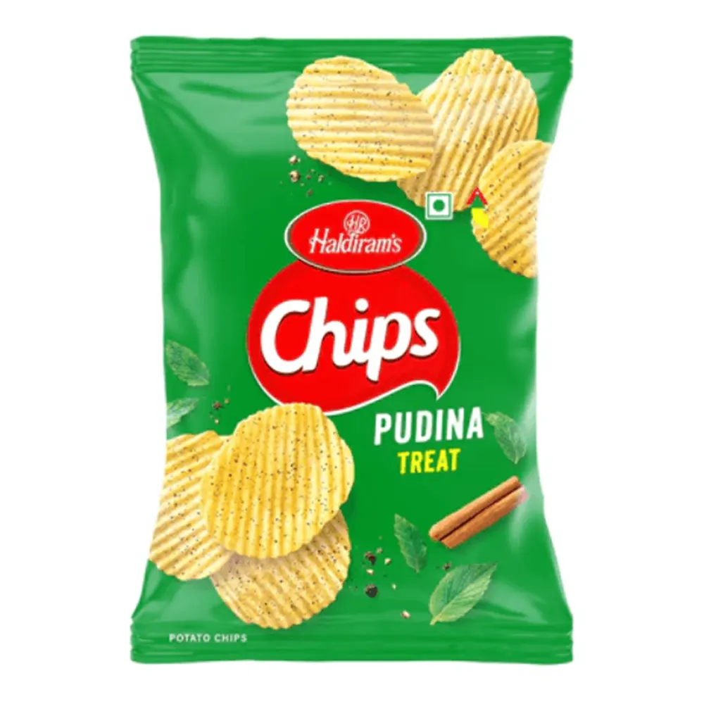 Haldirams Pudina Treat Potato Chips 85G