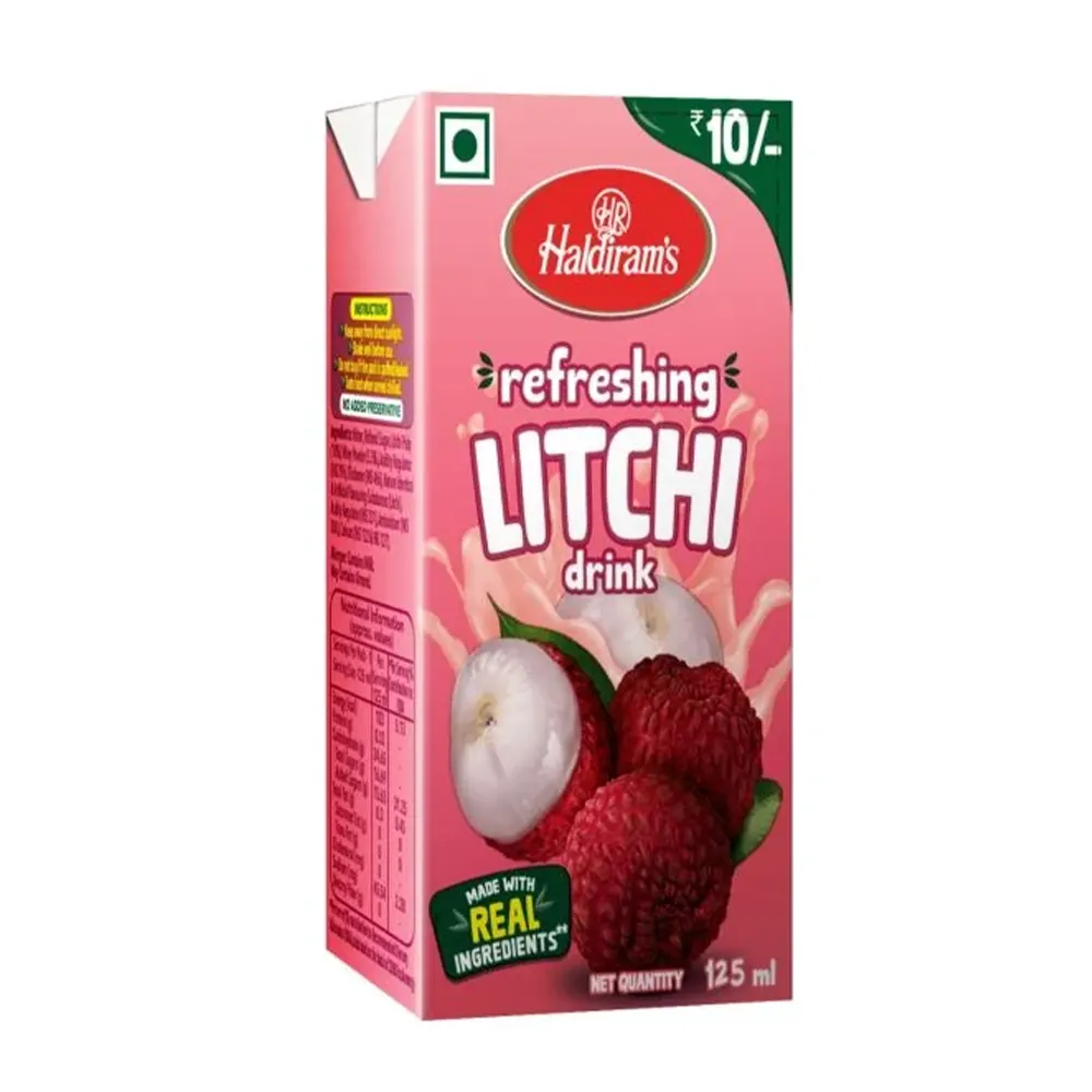 Haldirams Refreshing Litchi Drink 125Ml