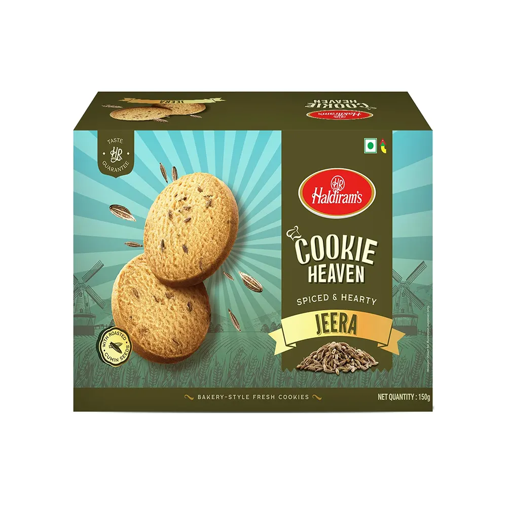 Haldirams Jeera Cookie Heaven Spiced And Hearty 85G