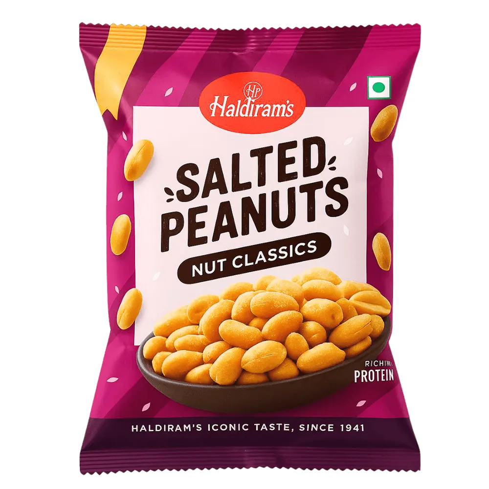 Haldirams Salted Peanuts Nut Classics 16G