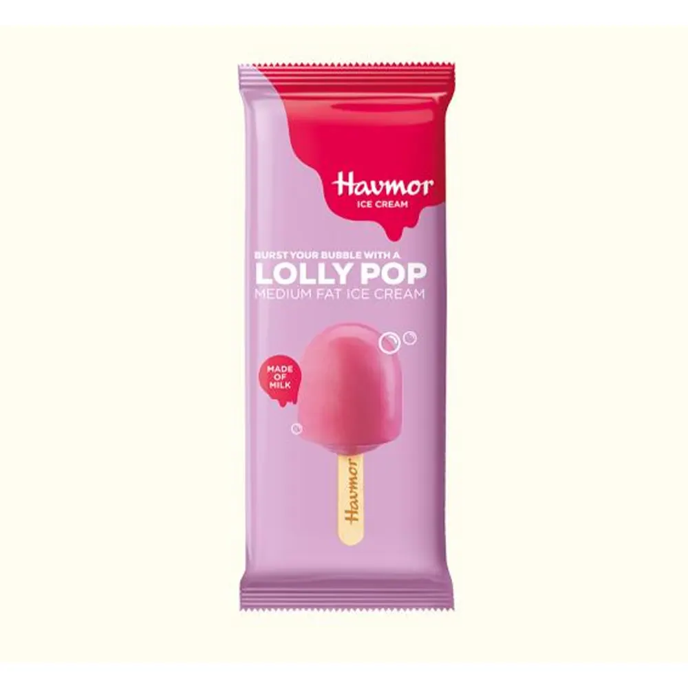 Havmor Ice Cream Lolly Pop Meduim Fat Ice Crweam 15Ml