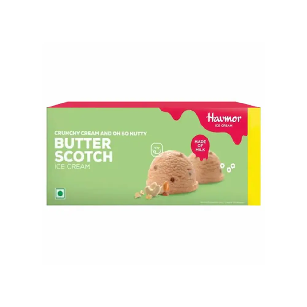 Havmor Ice Cream Crunchy Butter Scotch Ice Cream Buy 1 Get 1 700Ml