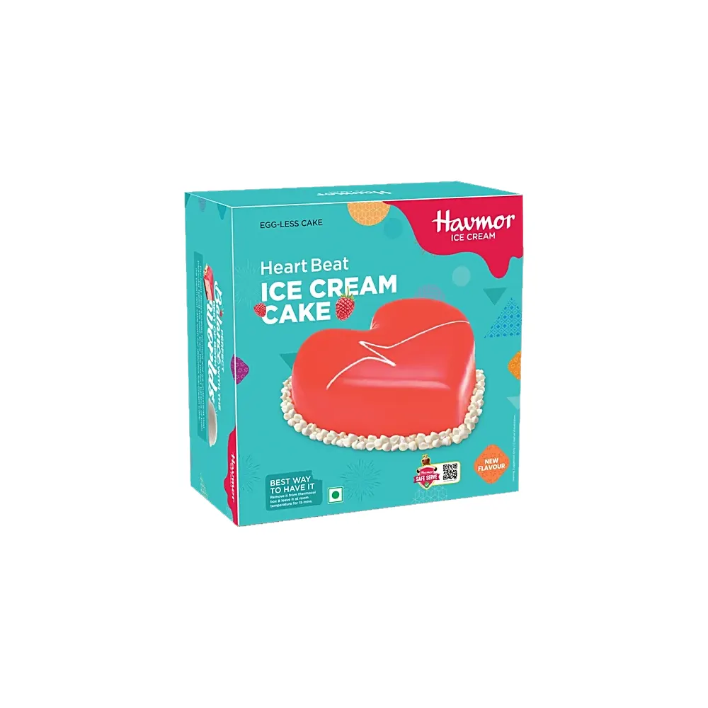 Havmor Ice Cream Heart Beat Ice Cream Cake 1L