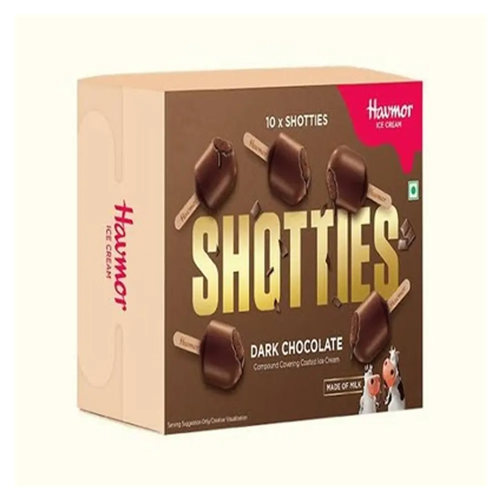 Havmor Ice Cream Shotties Dark Chocolate 180 Ml