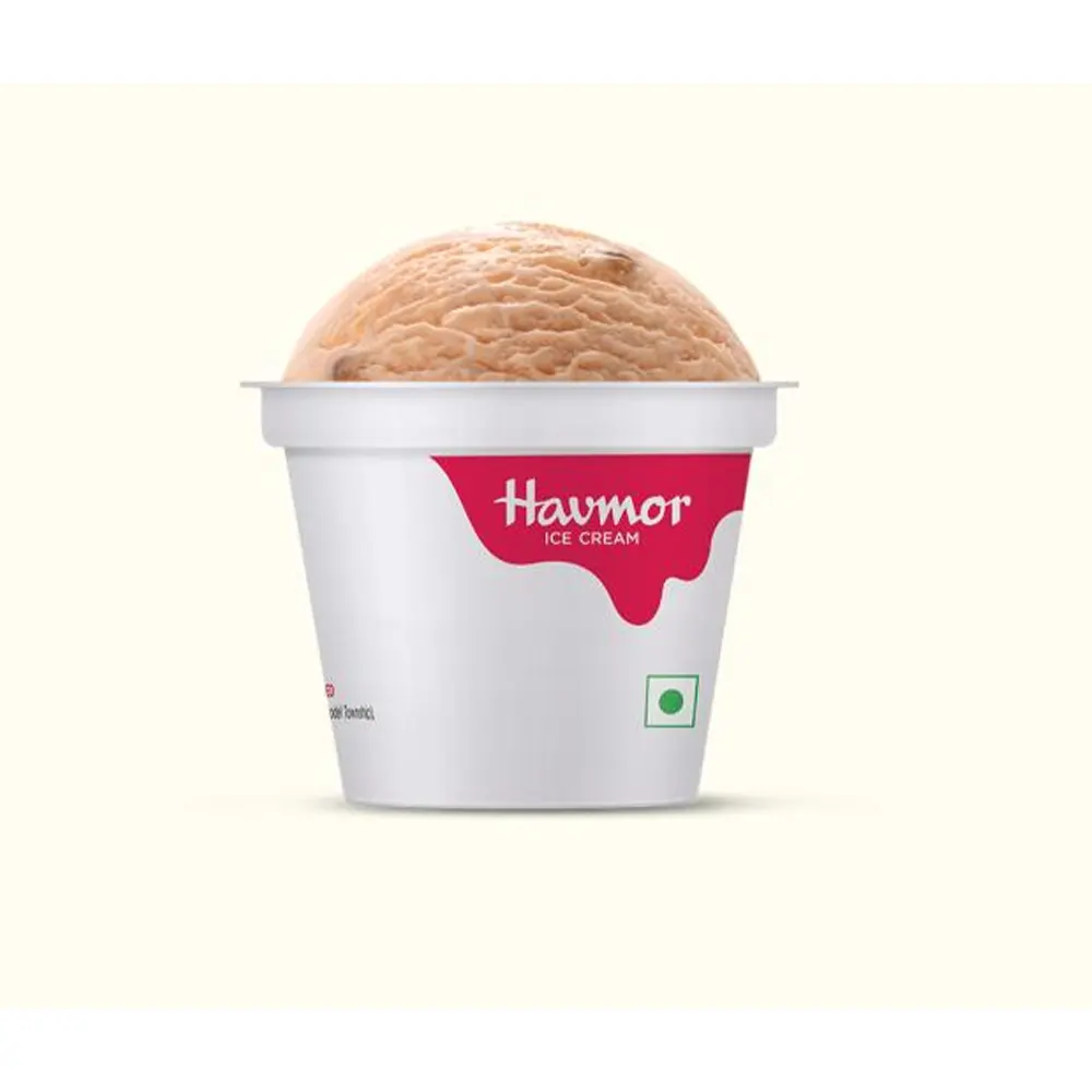 Havmor Ice Cream Butter Scotch Cup 100Ml/85Ml