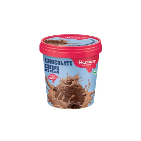 HAVMOR ICE CREAM CHOCOLATE CHIPS ICE CREAM 110 ML