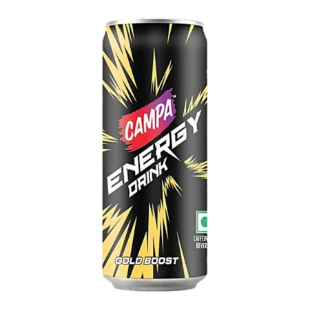 CAMPA ENERGY DRINK GOLD BOOST CAN 185ML.