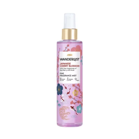 Nykaa Wanderlust Japanese Cherry Blossom Fragrance Mist 200Ml