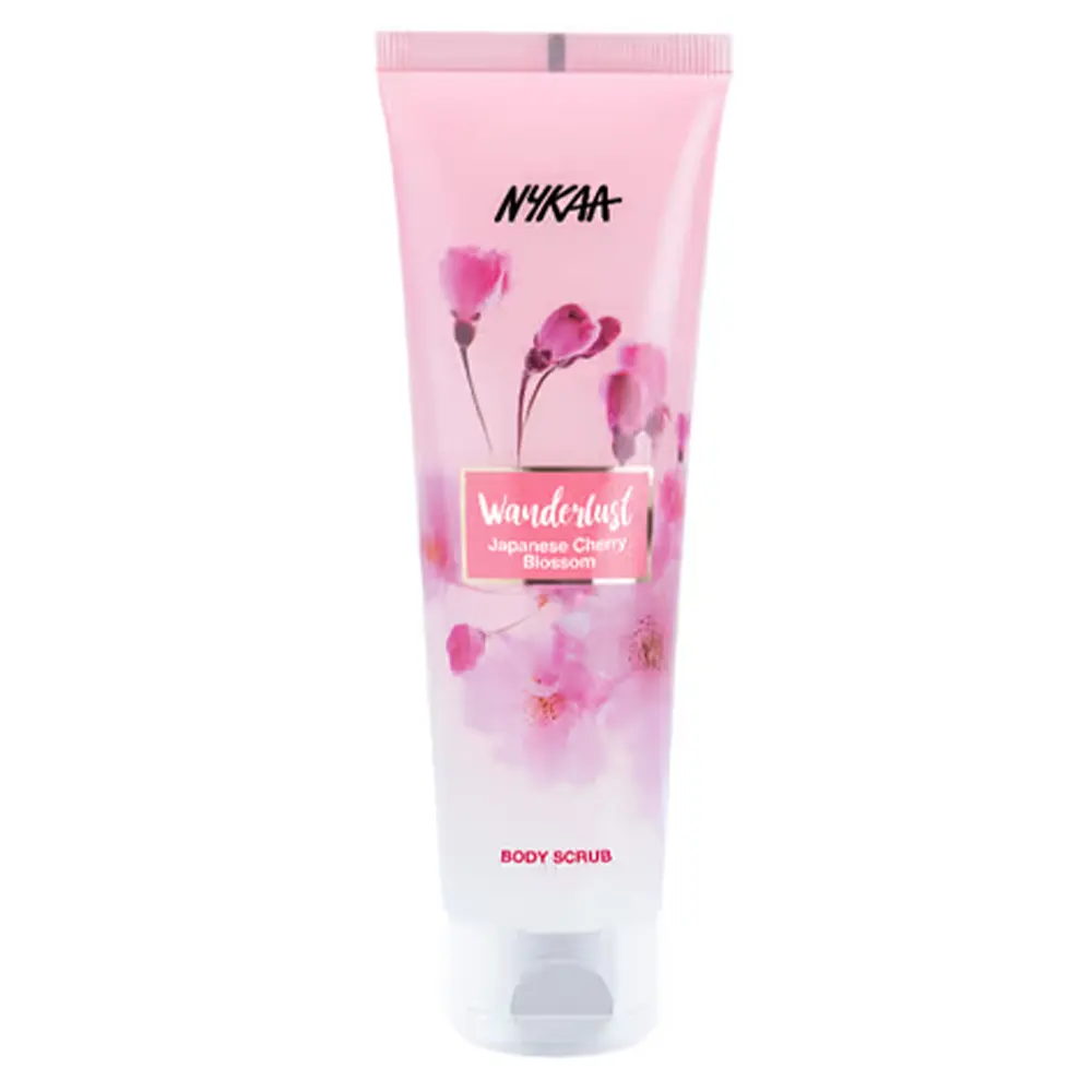 Nykaa Wanderlust Japanese Cherry Blossom Body Scrub 140G