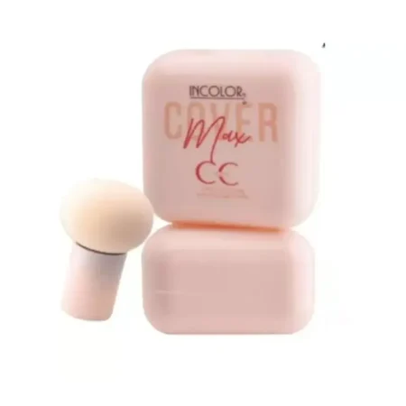 Incolor Cover Max Cushion Cream Color Correcting Full Coverage 01 Pink White 20Ml