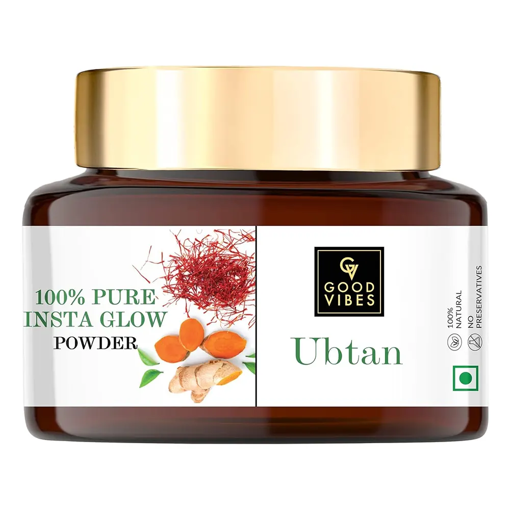 Good Vibes Ubtan Insta Glow Powder 50G