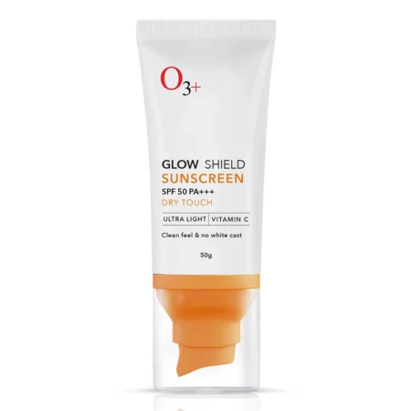 O3+ Professional  Glow Shield Sunscreen Spf 50 Pa+++ Dry Touch Ultralight Vitamin C 50G