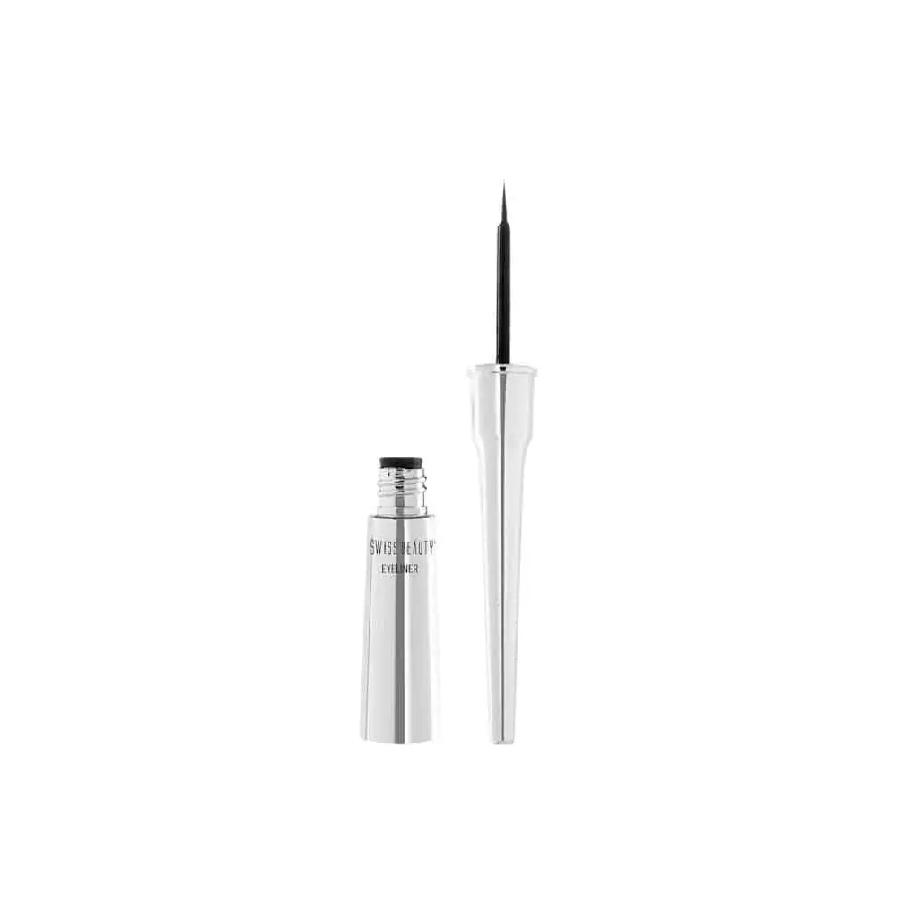 Swiss Beauty Jet Black Long Lasting Eyeliner Sb 09 4Ml