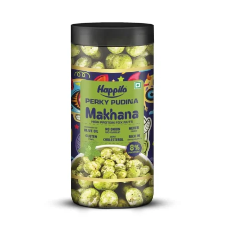 HAPPILO PERKY PUDINA MAKHANA 80G