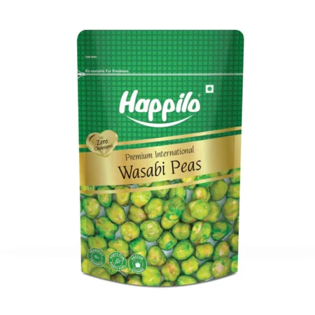 Happilo Zero Cholesterol Wasabi Peas 160G.