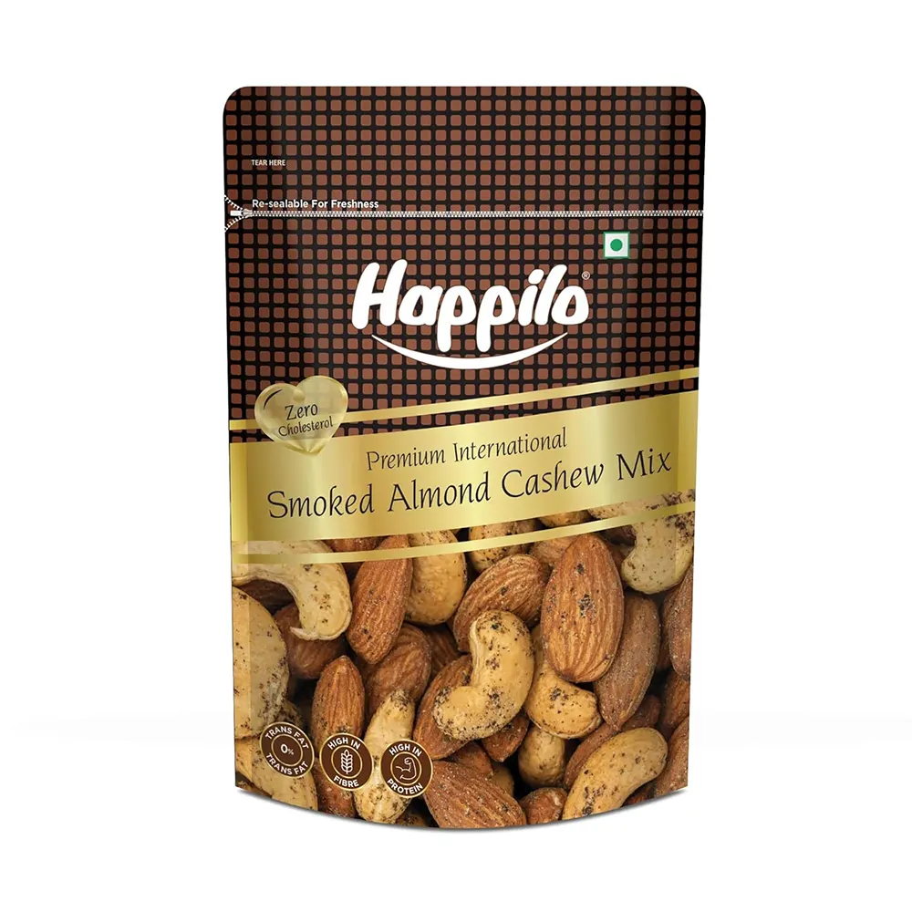 Happilo Smoked Almond Cashew Mix 50G
