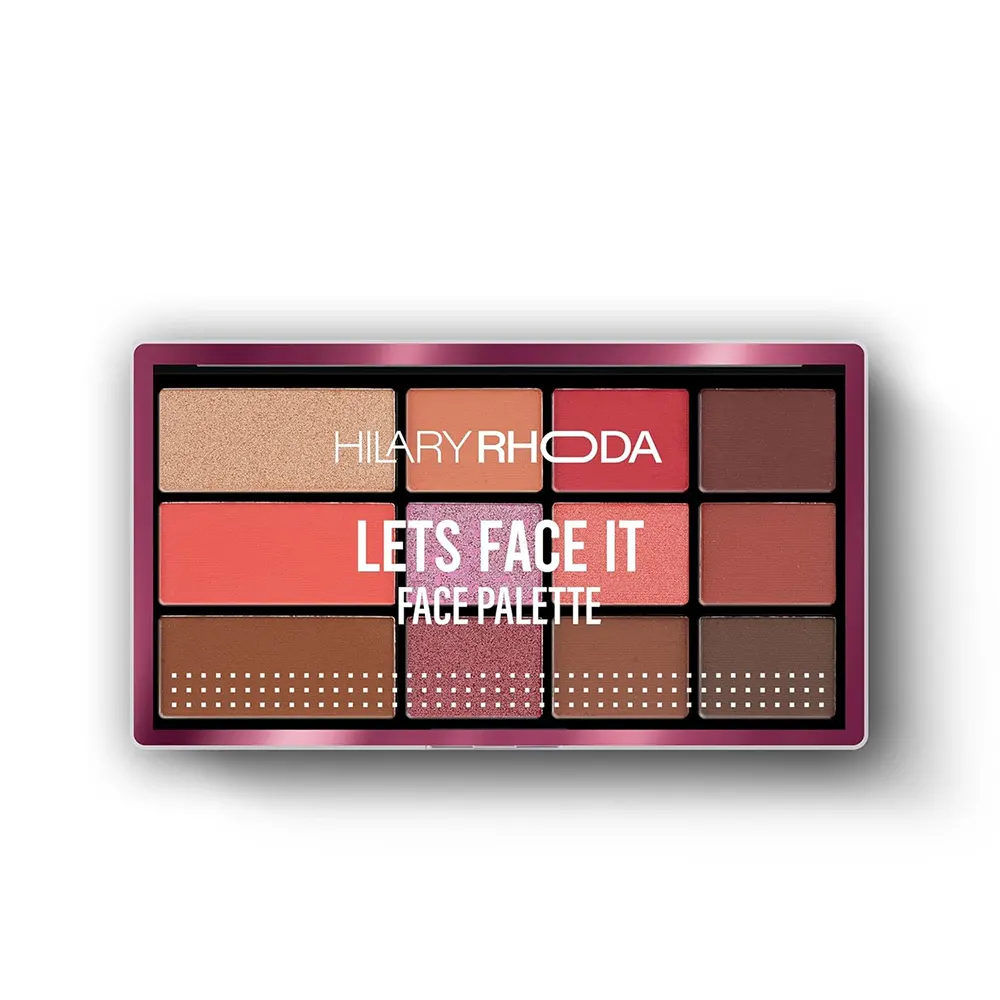 Hilary Rhoda Lets Face It Face Palette Day Spring 01-Hr-1251 23.4G
