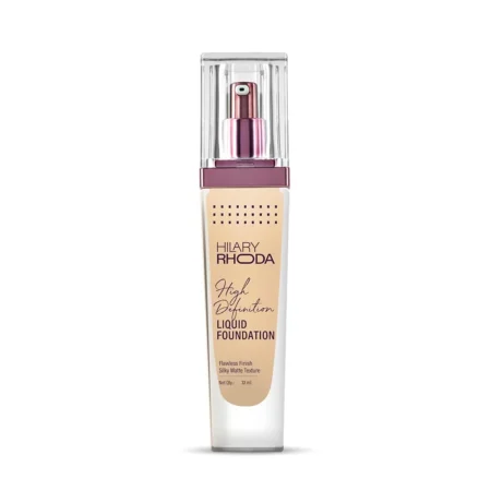 Hilary Rhoda Highly Definition Liquid Foundation Flwless Finish Silky Matte Texture Natural Beige 01 Hr-5555 33Ml