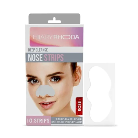 Hilary Rhoda Deep Cleanse Nose Strips Rose Removes Blackheads And Unclogs Porse Instantly Hr-Nps 10Strips