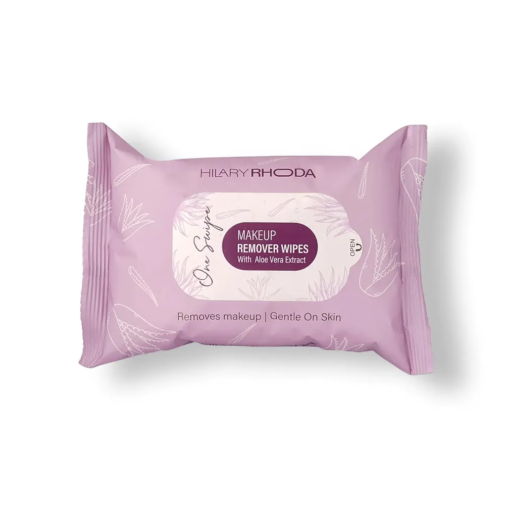 Hilary Rhoda Makeup Remover Wipes With Aloe Vera Extract 25N