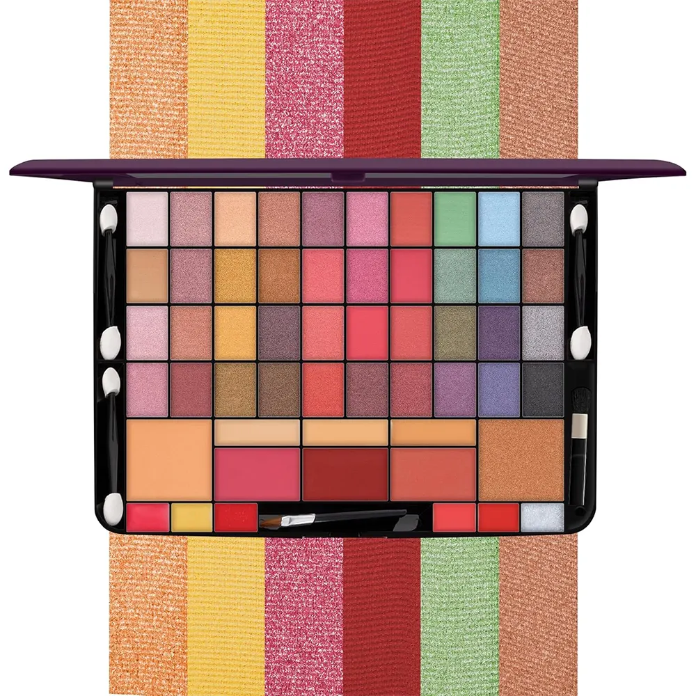 Hilary Rhoda Professional Makep Kit Eye Shadow Blush Face Powder Lip Colour Cream Concealer 01-74G