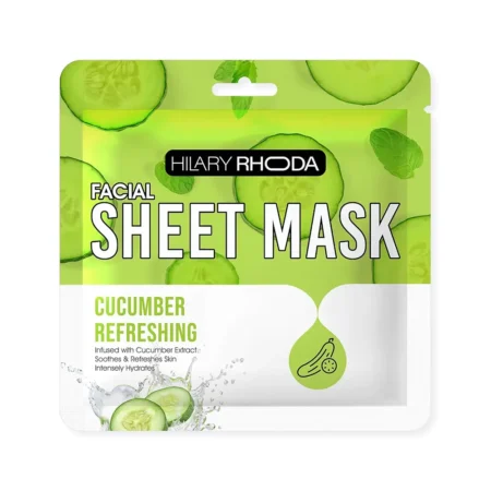 Hilary Rhoda Facial Sheet Mask Cucumber Refreshing 20G