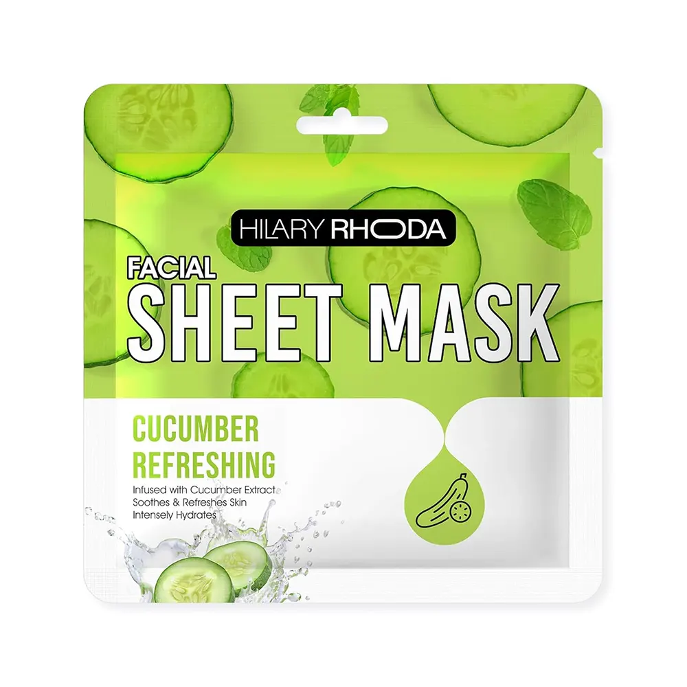 Hilary Rhoda Facial Sheet Mask Cucumber Refreshing 20G